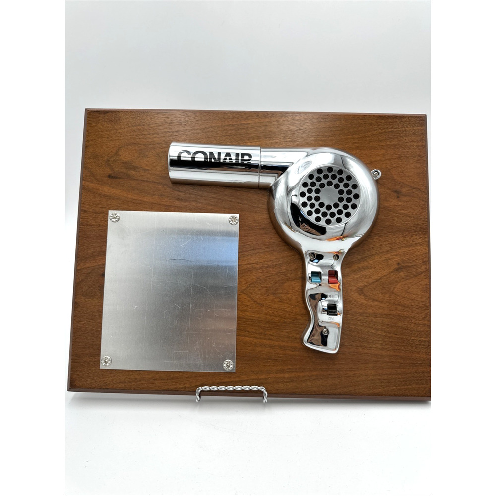 Vintage Faux Conair Dryer Wall Hanging Decor Frame